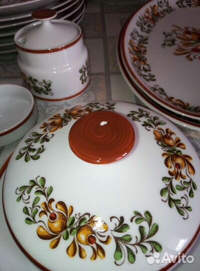 Сервиз столовый производства Чехословакии