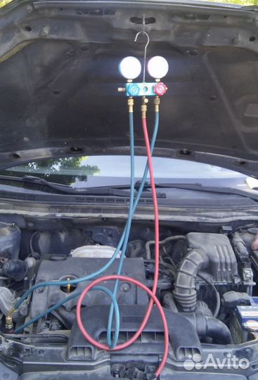 Заправка автокондиционеров