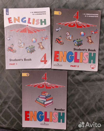 Верещагина Учебники 4 класс английский