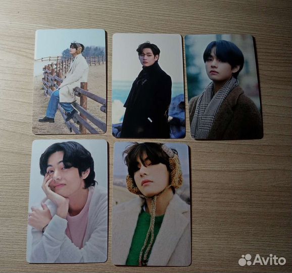 Карточки k-pop BTS
