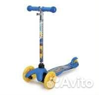 Самокат детский трехколесный новый