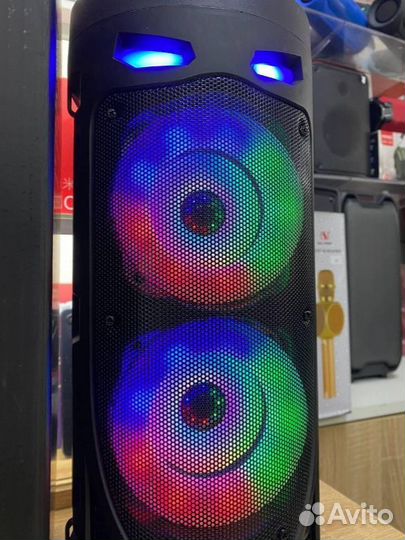 Большая портативная колонка с караоке