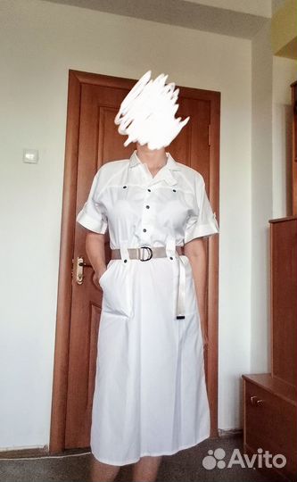 Платье хлопок летнее
