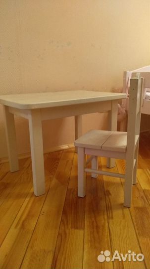 Детский стол и стул