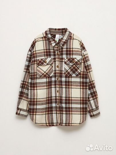 Теплая рубашка sela 152