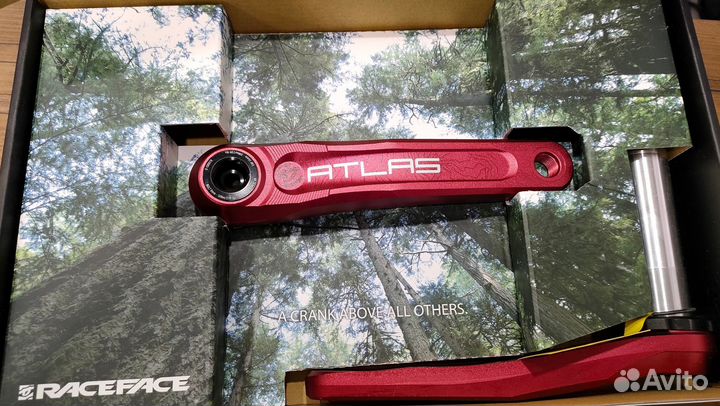 Шатуны race face atlas 170/83 RED