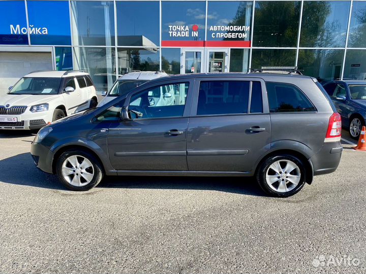 Opel Zafira 1.6 МТ, 2011, 172 000 км