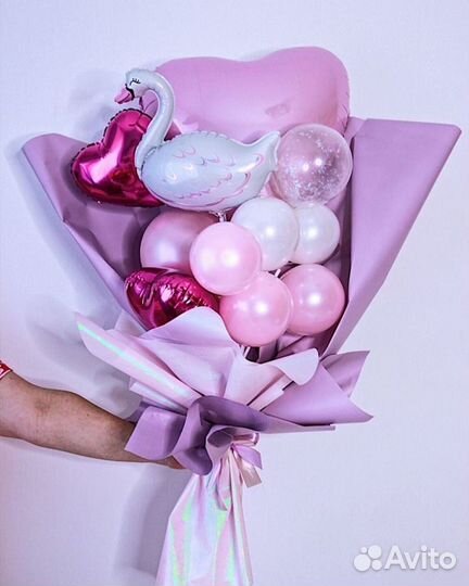 Букет из шаров для девочки