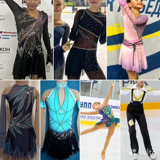 Пошив костюмов для фигурного катания