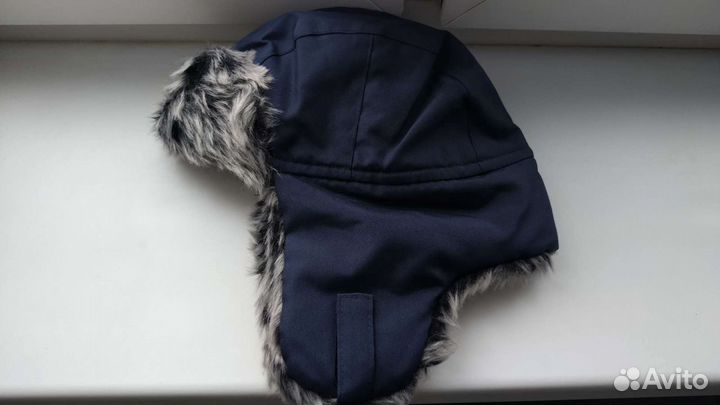 Шапка-шлем зимняя