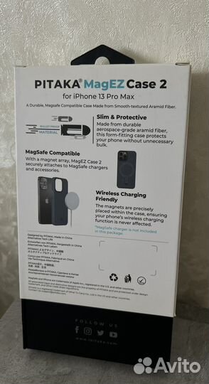 Чехол Pitaka MagEZ Case для iPhone 13 Pro Max