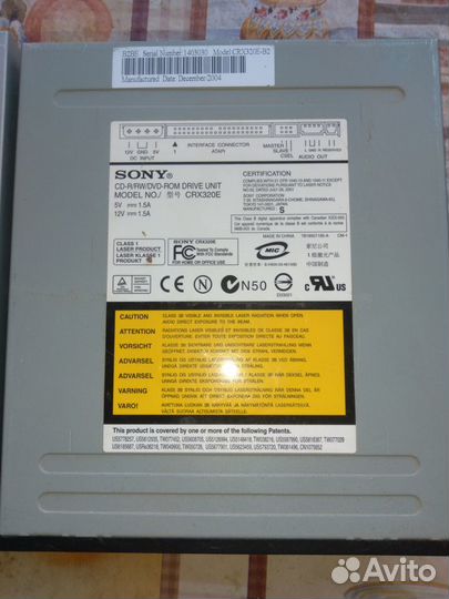 Cd/dvd drive привод ром блок