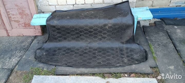 Коврик в багажник kia rio 4