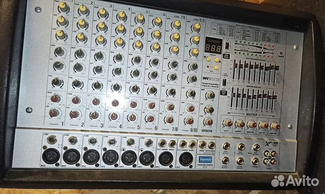 Активный Микшерный пульт (усилитель)