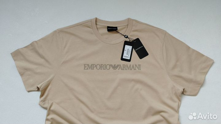 Emporio armani футболка больших размеров мужская
