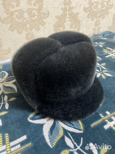 Мужская шапка из нерпы