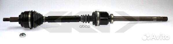 Полуось приводная 304717 GKN (Loebro)