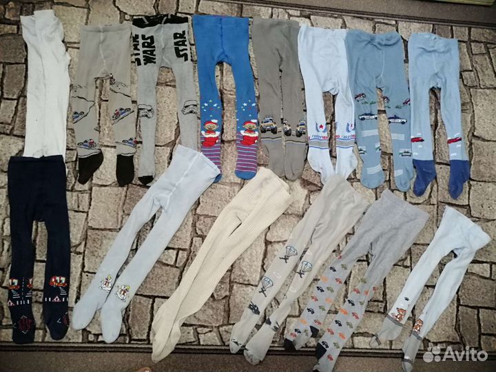 Колготки пакетом на мальчика