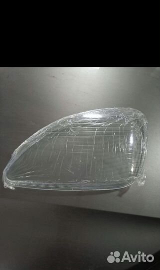 Стекло пластиковое на фару газель
