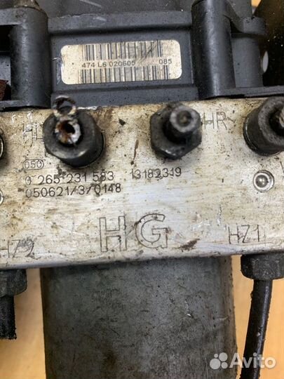 Блок abs Opel Corsa C Z14XEP