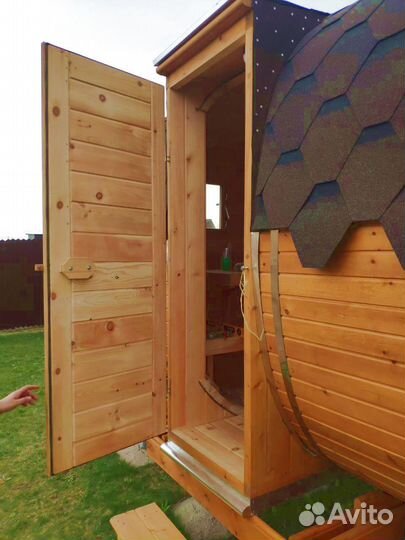 Баня бочка из кедра