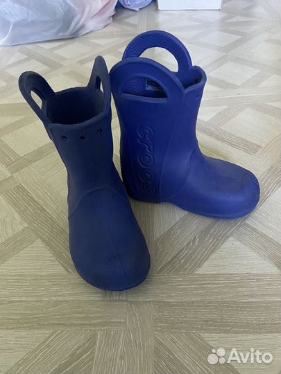 Crocs сапоги детские С9