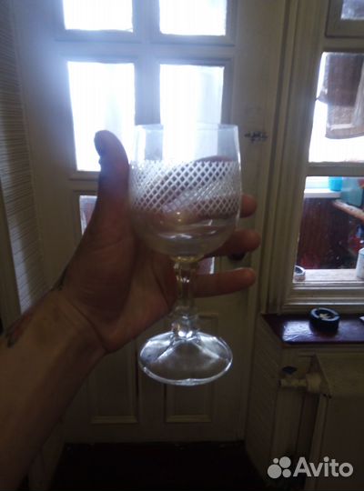 Бокалы хрустальные СССР