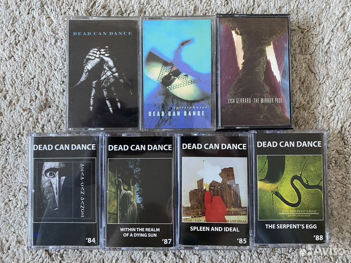 Аудиокассеты Dead Can Dance пост-панк