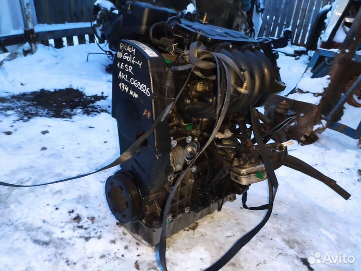 Двигатель акл 1,6л (golf4 Octavia A4 bora)