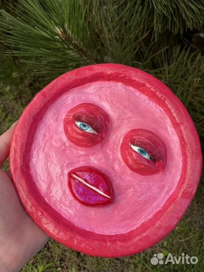 Глиняные тарелки ручной работы