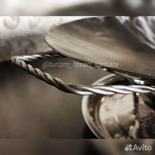 Садж из нержавеющей стали 40см