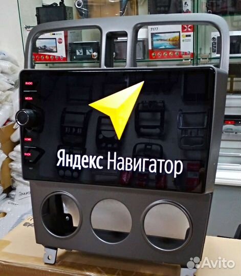 Subaru Forester SG магнитола Android с крутилкой