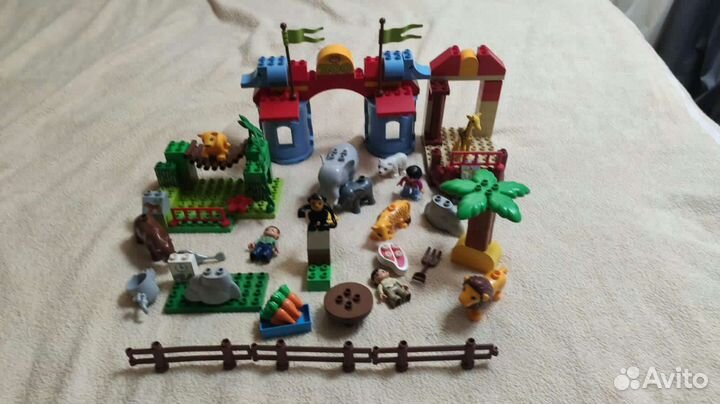 Лего дупло зоопарк большой