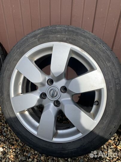 Литые диски r16 на nissan note