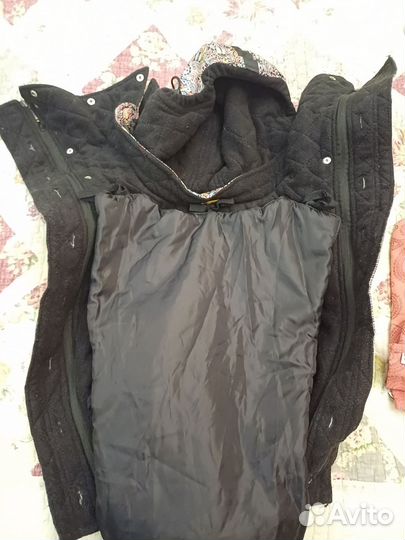 Слинговставка в куртку, зимняя, Гусленок + слинг