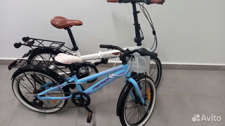Два велосипеда складной и детский Merida j20