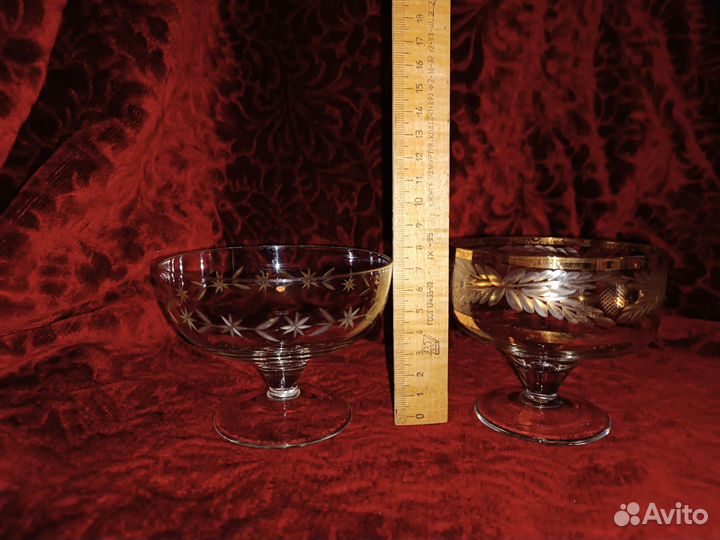 Креманки для мороженого СССР