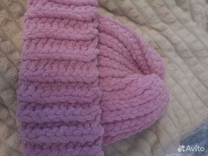 Шапка теплая beanie