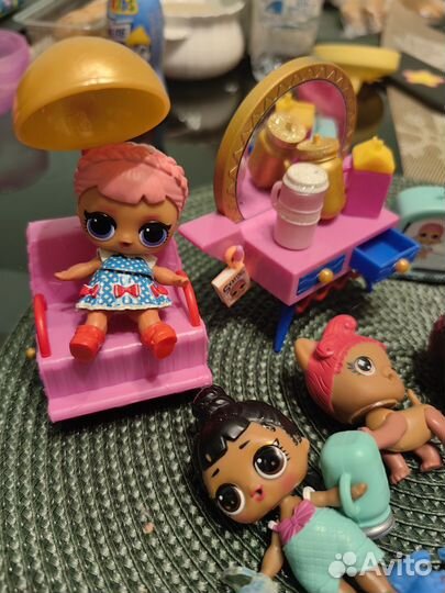 Куколки Lol с мебелью