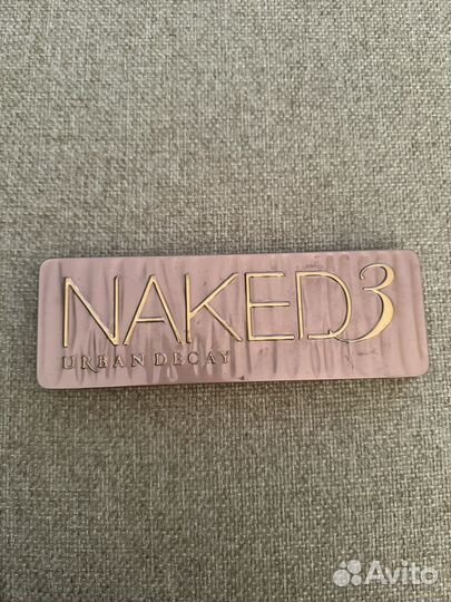 Палетка теней urban decay naked 3