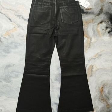 Джинсы клеш Rick Owens type восковые