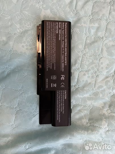 Аккумулятор для Acer AS07B32 AS07B42 AS07B72