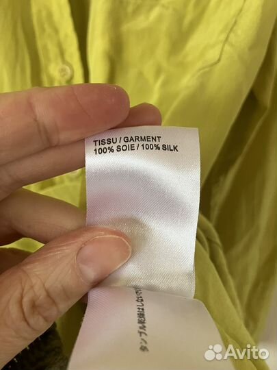 Блузка Шелковая рубашка chloe s/m