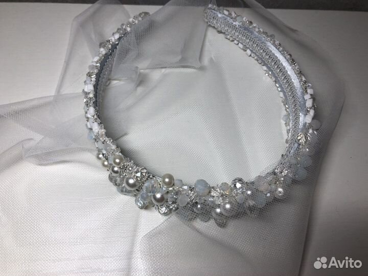 Ободок из хрусталиков