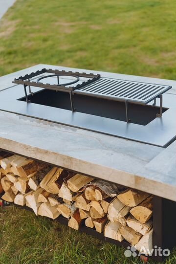 Барбекю зона Монблан