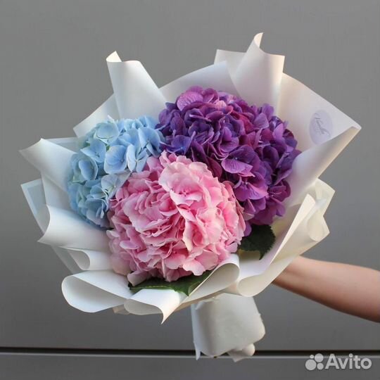 Букет из гортензий