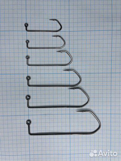 Крючки для литья джиг-головок, грузил, грузов, сви