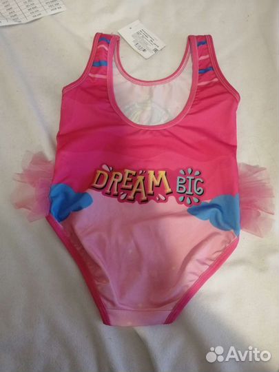 Купальник для девочки новый