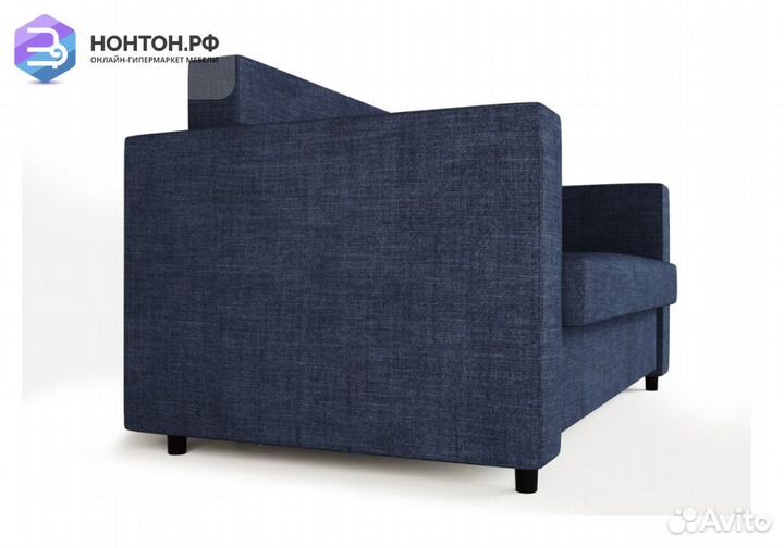 Диван еврокнижка Алекс 1 синий