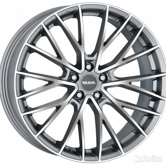 R19 5x112 9,5J ET20 D66,45 MAK Speciale-D Graphite